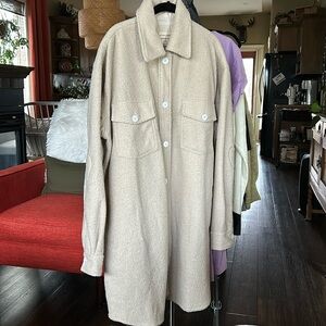 Jillian Harris Jackson Rowe Shacket XXL